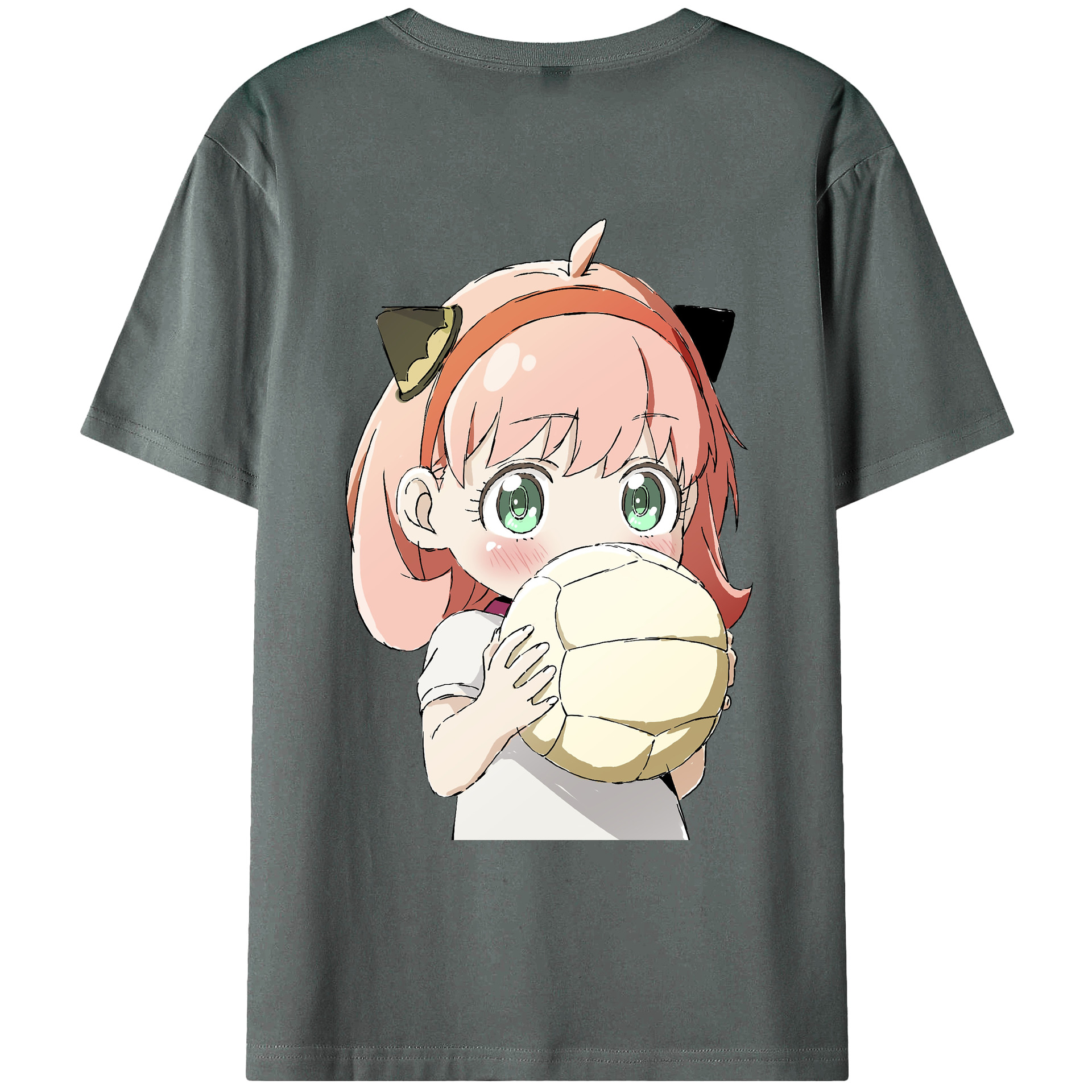 （画像用） SPY×FAMILY间谍家家酒 綿100％ メンズ半袖Tシャツ（バックプリント） 通気性